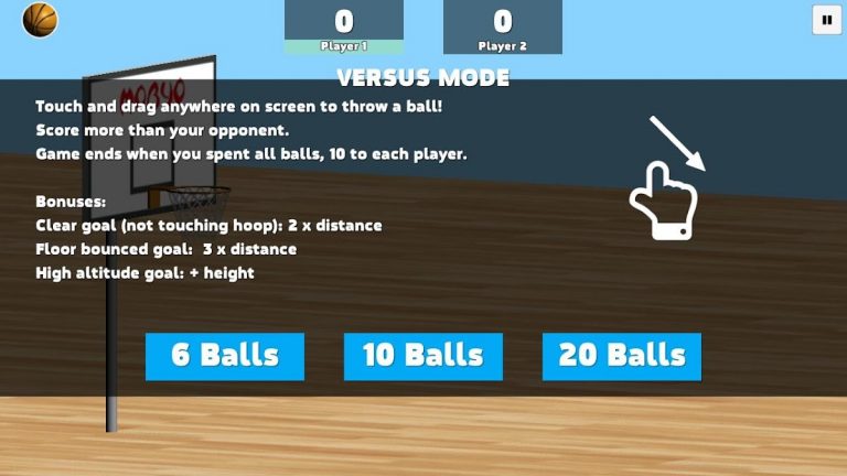 2 Player Basketball — скриншот 4