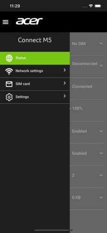 Acer Connect M5 — скриншот 4
