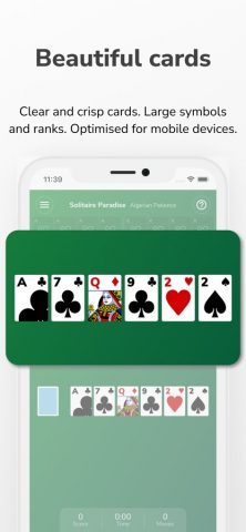Algerian Patience Solitaire⋆ — скриншот 2