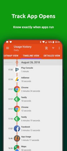 App Usage — Управление/Слежка — скриншот 2