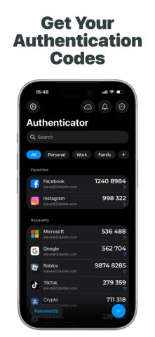 Authenticator — скриншот 1