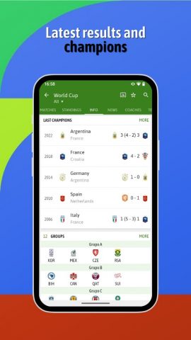 BeSoccer: Soccer Live Score — скриншот 4