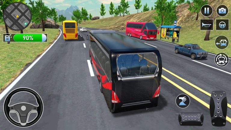 Bus Simulator : 3D Bus Games — скриншот 2