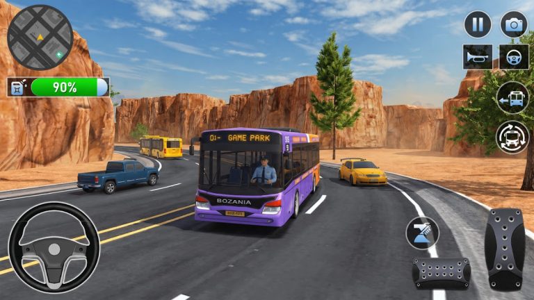 Bus Simulator : 3D Bus Games — скриншот 4