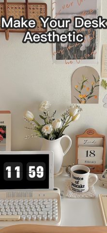 Часы Виджеты: Flip Clock — скриншот 2