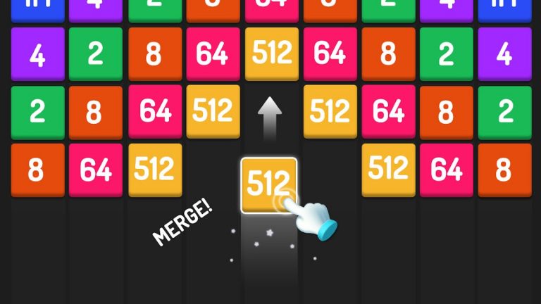 Числовые игры — 2048 Блоки — скриншот 2