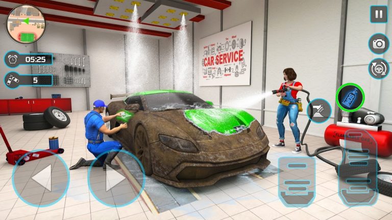 Игры «Мойка машин» Car Game 3D — скриншот 2