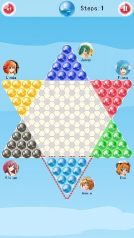 Chinese Checkers — скриншот 1