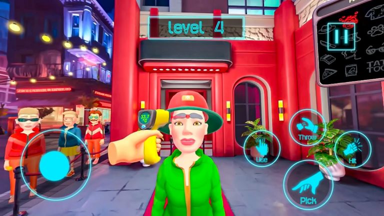 Club Security Simulator Game — скриншот 1