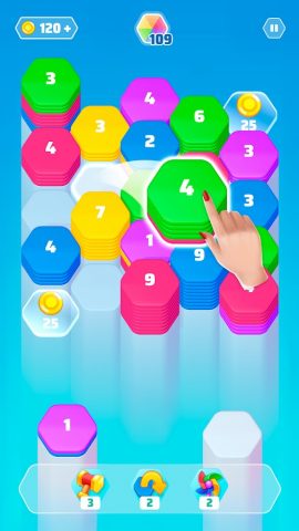 Color Slide — Hexa Puzzle — скриншот 1