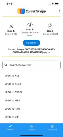 Converter.App — скриншот 1