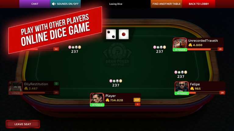 Draw Poker and Dice — скриншот 5