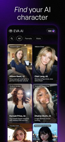 EVA AI Soulmate — скриншот 4