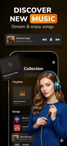 Equalizer & Volume Booster EQ — скриншот 2