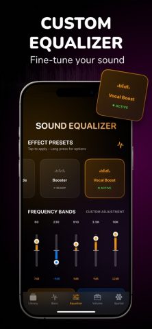 Equalizer & Volume Booster EQ — скриншот 5