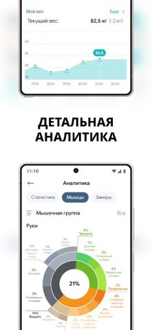Фитнес тренировки в зале, дома — скриншот 5