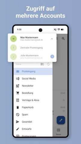 GMX — Mail, Cloud & News — скриншот 4