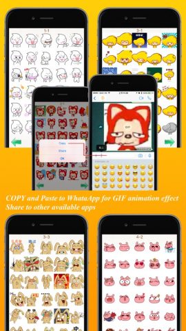 Gif Stickers for WhatsApp — скриншот 2