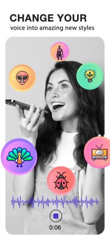 Girls Voice Changer ! — скриншот 2