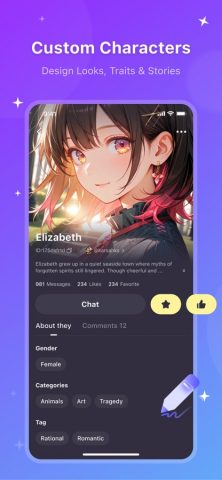 HiWaifu: Character AI — скриншот 5