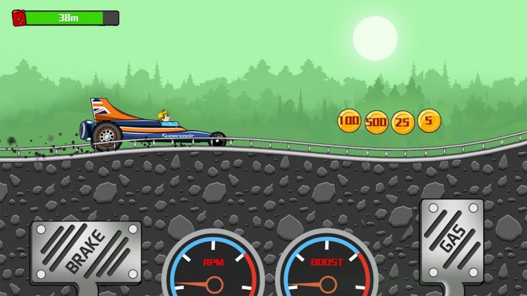 Hill Car Race: Driving Game — скриншот 1