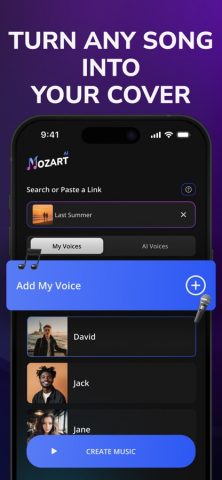 ИИ Генератор Музыки — Mozart — скриншот 5