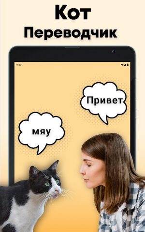 Кошачий переводчик — кошка — скриншот 5