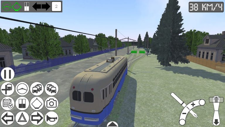 Micro-Tram Simulator (бета) — скриншот 4