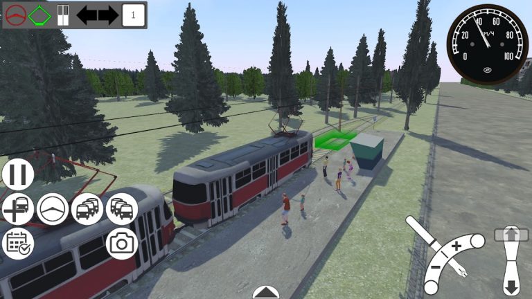 Micro-Tram Simulator (бета) — скриншот 5