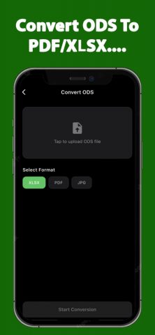 ODS Reader — ODS To XLSX-PDF — скриншот 4