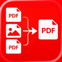 Иконка Объединить PDF: Склеить PDF