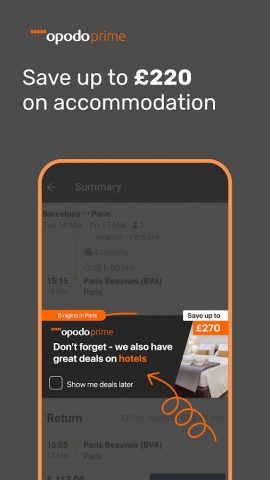 Opodo: Flights, Hotels & Cars — скриншот 4