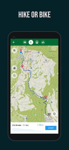 Organic Maps: GPS карты офлайн — скриншот 2