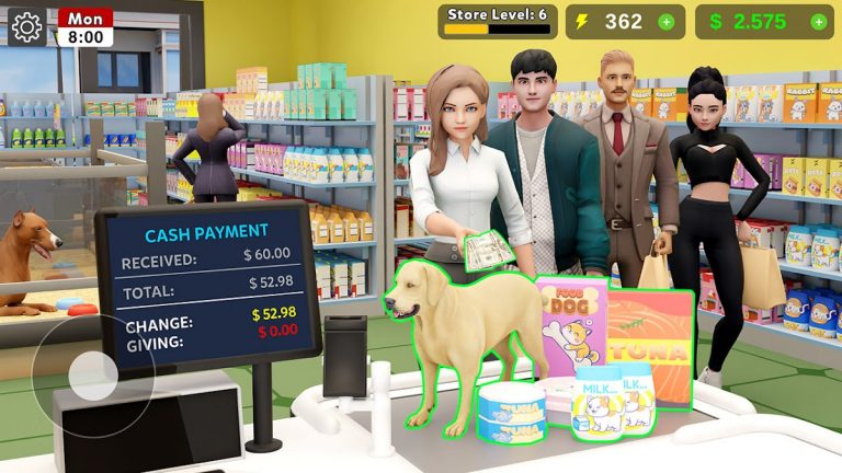 Pet Shop Manager Simulation — скриншот 2