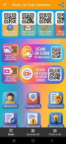Photo QR Code Generator — скриншот 4