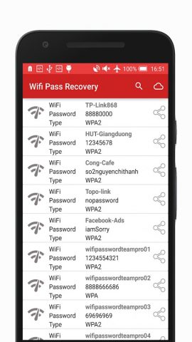 Показать пароль WiFi — скриншот 2