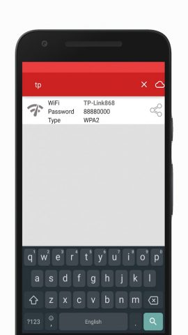 Показать пароль WiFi — скриншот 3