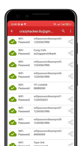 Показать пароль WiFi — скриншот 4