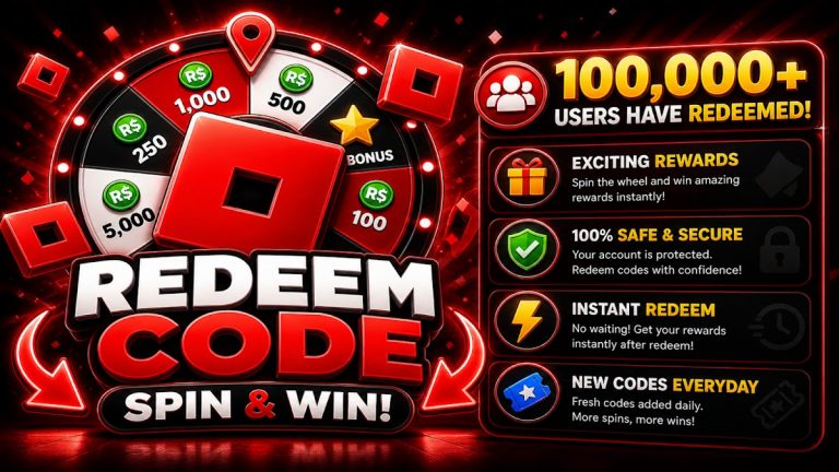 Redeem Code Roblox — скриншот 1