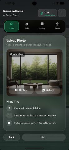 RemakeHome: AI Home Design — скриншот 1