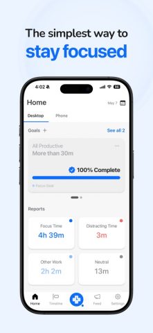 RescueTime — скриншот 1