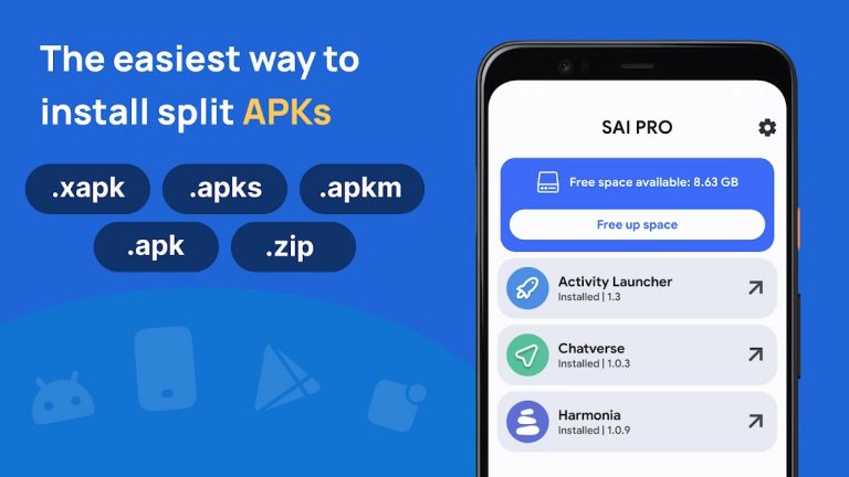 SAI PRO: Установщик Split APKs — скриншот 1