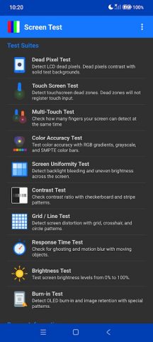 Screen Test — Dead Pixel Check — скриншот 1