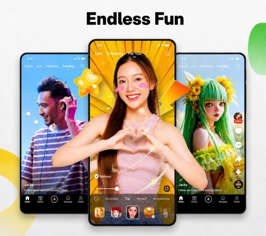 SnackVideo — Video & Live Show — скриншот 1