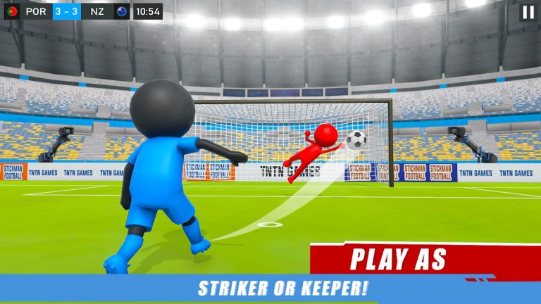 Stickman Soccer-футбольные игр — скриншот 2