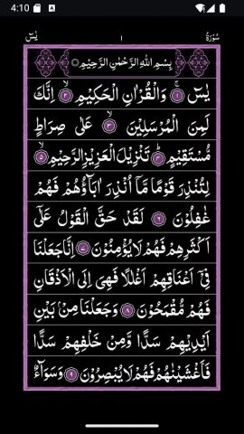 Surah Yaseen Audio offline MP3 — скриншот 4