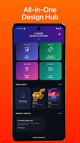 T-Shirt Design Studio — скриншот 1
