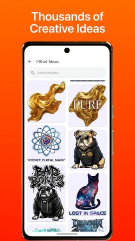 T-Shirt Design Studio — скриншот 2