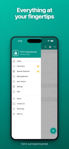 TOTP Authenticator – Fast 2FA — скриншот 4