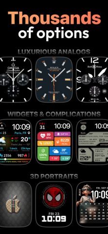 Циферблаты Watch Faces обои — скриншот 2